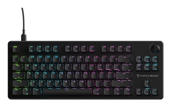 Turtle Beach Vulcan Ii Tkl Mekanisk Gamingtastatur Rgb Hot-Swap Qwertz De Sort (00232800)