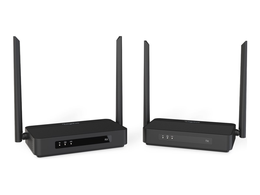 Digitus 4K Wireless Hdmi Kvm Extender Set, 100 M, 4K/60Hz, Sender Und Empfänger, Kabellos, 100 M, 4096 X 2160 Pixel, 60 Hz, 128 Bit