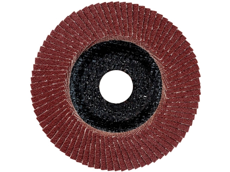 Metabo 624395000, Klapskive, Fladcenter, Metal uden jern, Plast, Stål, Træ, Metabo, 2,22 cm, 12,5 cm