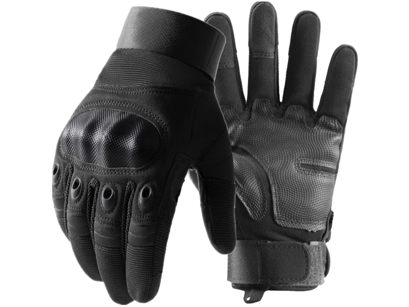 Extralink MILITARY R?KAWICE TAKTYCZNE BOJOWE SURVIVAL DOTYKOWE XL MIL-695, Jagthandsker, Sort, XL, Voksen, Unisex, Ternet mønster