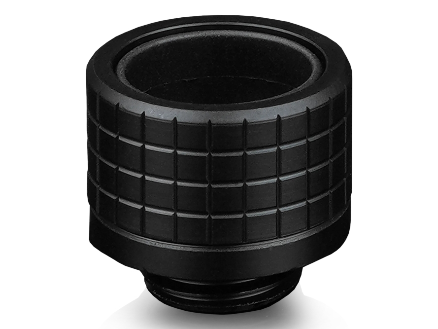 Thermal Grizzly DeltaMate Fitting, Montering, Messing, Gummi, EPDM, Sort, 1/4, Hanstik, Flydende kølesystem