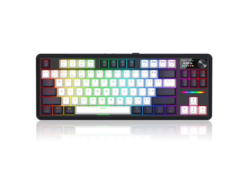 Redragon Wildslash Lcd Pro K746wb-Rgb-Pro