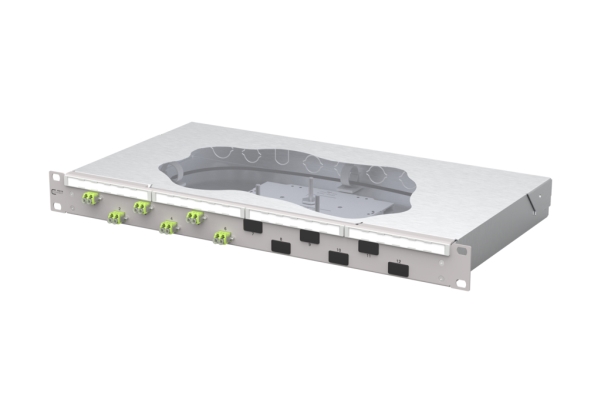 Metz Connect 1504587M06-F, Lcd, Om5, 1U, Grå, Kasse