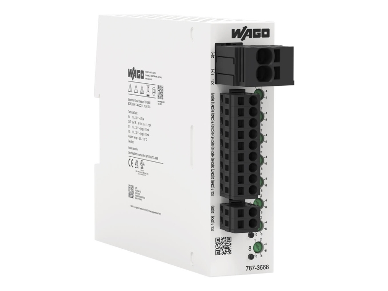 Wago 787-3668, Grå, IP20, Indien, 32 mm, 115 mm, -25 - 70 °C
