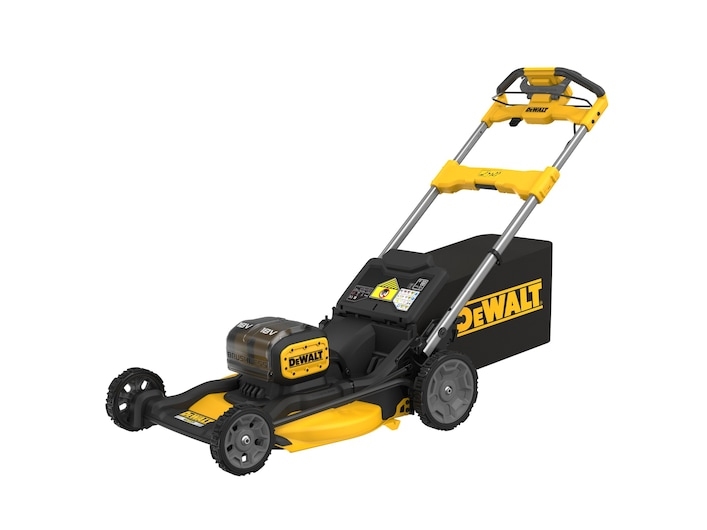 Dewalt 2x18V selvkørende plæneklipper 53 cm RWD – inkl. 2 x 8Ah batterier – DCMWSP156W2-QW