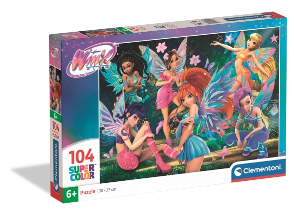 Clementoni Puslespil Winx 2025, 104 Brikker