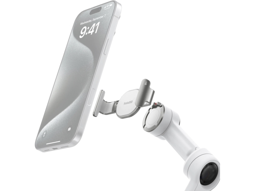 Insta360 Flow 2 Pro Magnetischer Smartphone-Clip (Weiß)