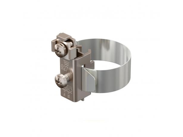 Spndebnd til 8-22 mm fra 2,5 til 10 mm, L = 109,5 mm messing / spndebnd rustfri