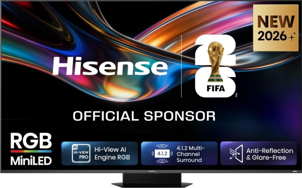 Hisense 65Ur9ds, 165,1 Cm (65"), 3840 X 2160 Pixel, Dled, Smart-Tv, Wlan, Sort