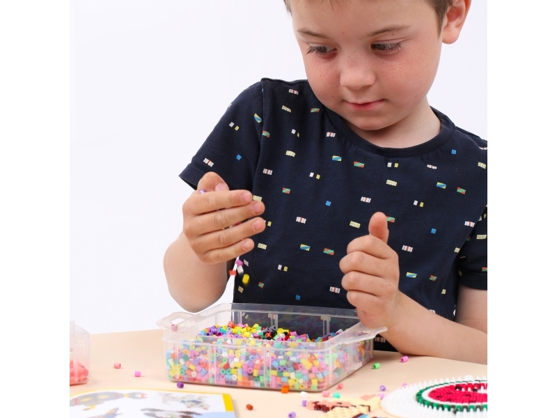 Hama Beads 207-07, Bastelset Für Kinder, 5 Jahr(E), Pvc, Violett, 1000 Stück(E)