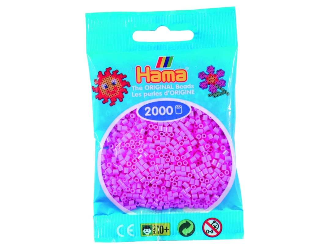 Hama Beads 501-48, Bastelset Für Kinder, 10 Jahr(E), Pvc, Pink, 2000 Stück(E)