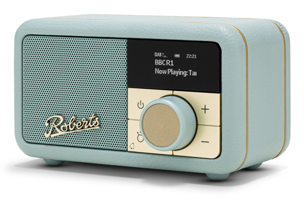Roberts Radio Revival Petite 2 Jahre Kiaušinio Mėlyna