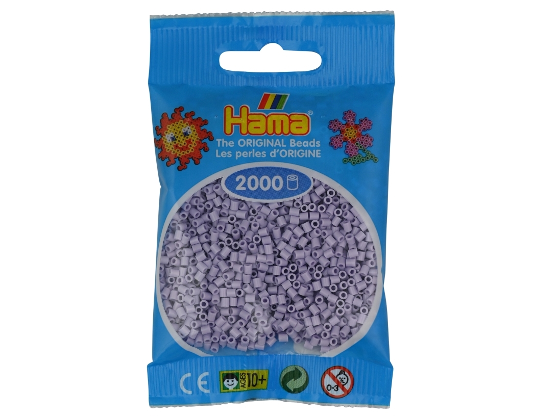 Hama Mini Perler 2000 Stk. Lys Lavendel