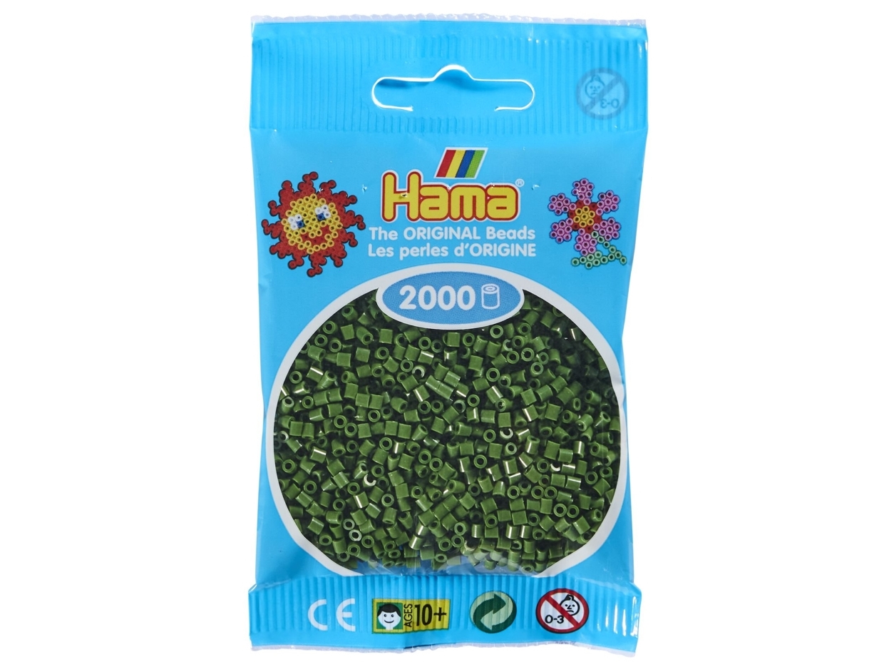 Hama Miniperlen 2000 Stk. Waldgrün