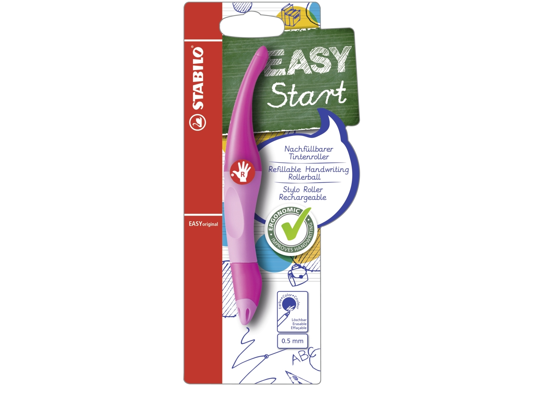 EASYoriginal Start R pen pink + M-penne