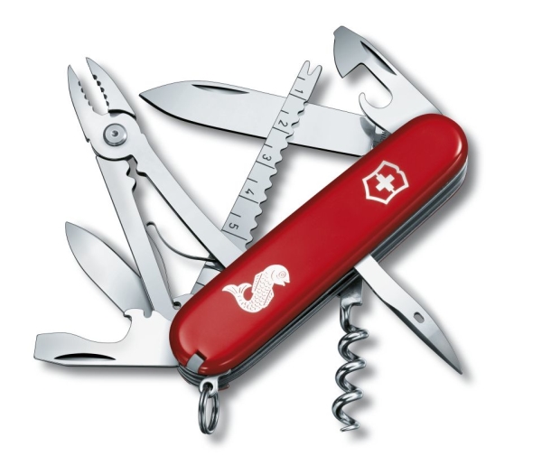 Victorinox Angler, Gleitgelenk-Messer, Multi-Tool-Messer, Abs Synthetik, 22 Mm, 113 G