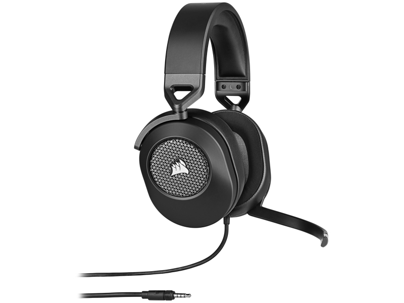 Corsair Hs65 Surround, Ledningsført, Spil, 20 - 20000 Hz, 282 G, Headset, Kulfiber