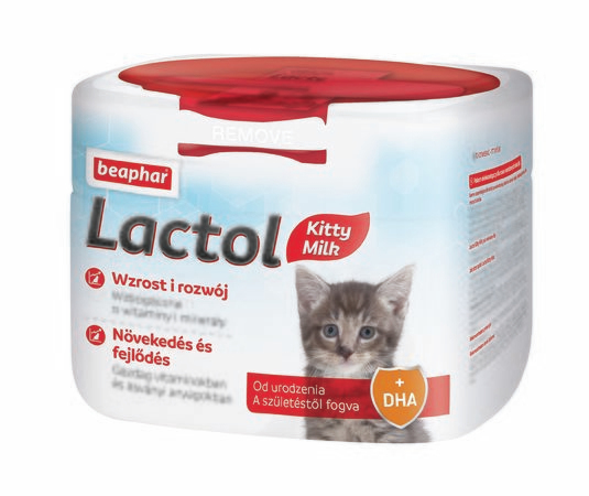 Beaphar Lactol Kitty Milk, Kat, Pulver, Generelt Sundhed, Junior, Omega-3, Pot