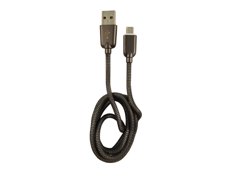 Lc-Power Lc-C-Usb-Micro-1M-6, 1 M, Usb A, Micro-Usb B, Schwarz