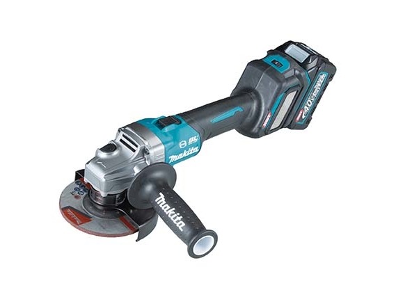 Makita GA023GM201, 8500 rpm, 12,5 cm, Batteri, 4 At, 4,4 kg, Borstl&ouml;s motor