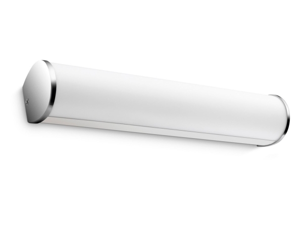 Philips Mybathroom Fit Væglampe X 2, Dukket Op, 2 Pære(R ), Ikke-Udskiftelig Pære , 2700 K, Ip44, Hvid, Krom