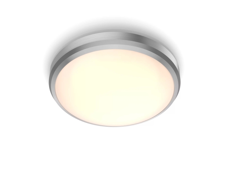 Philips Funktional Doris Deckenleuchte, 6 W, Led, Nicht Austauschbare(S) Leuchtmittel, 600 Lm, Ip44, Nickel
