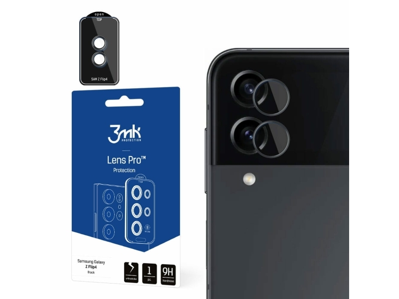 3Mk Lens Protection Pro Kameraschutz Für Samsung Galaxy Z Flip 4 - Schwarz