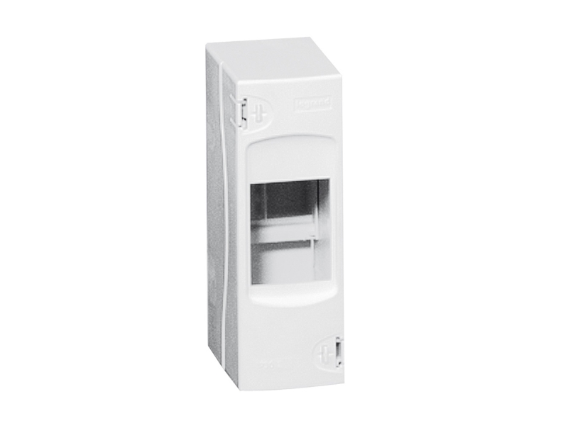 Legrand Ekinoxe gruppetavle med jord og 1x2 moduler i hvid