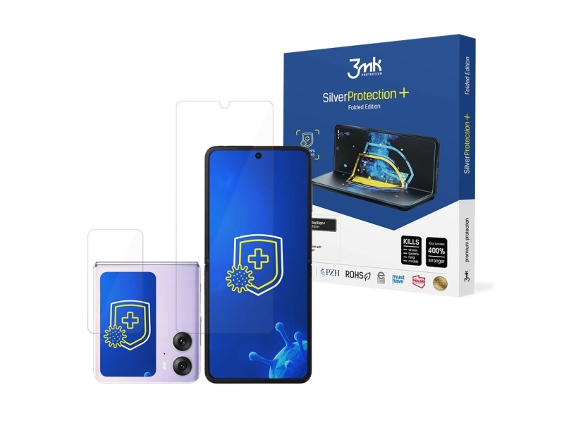 3Mk Schutz Für Oppo Find N2 Flip - 3Mk Silber Schutz+ Faltbare Freigabe