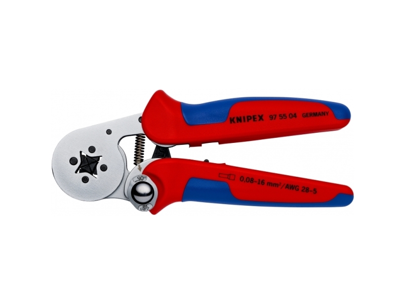 Knipex 97 55 04 - presstang til kabelender, 180 mm