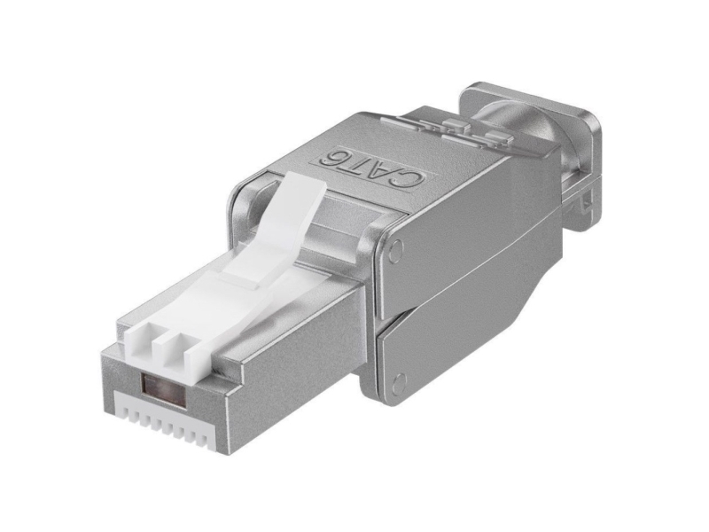 Techly Techly Rj45 Stp Cat6 Selbstverriegelnder Werkzeugloser Stecker