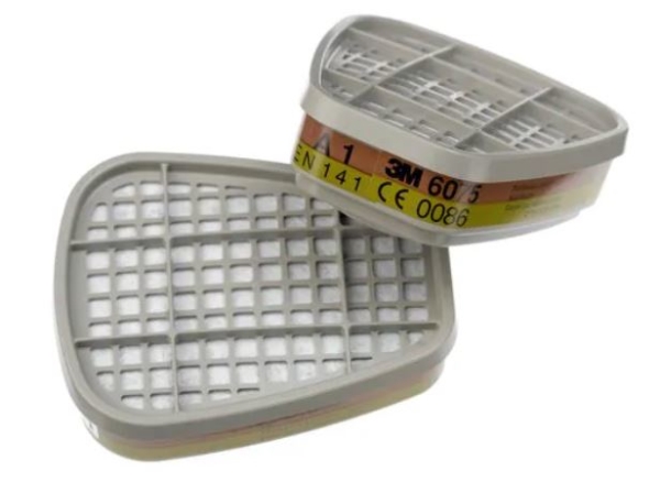 3M K6055, Gas & damppatron, 1 stk, A2, Grå