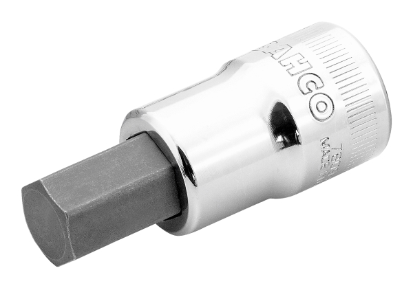 Bahco SB7809M-10, Sekskantet skaft, 25,4 / 2 mm (1 / 2), ISO 1174, DIN 3120, 1 stk, 6 cm, 2,2 cm