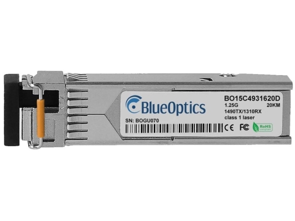 Blueoptics Sfp-Bxd43-20Km-Ee-Bo, Faseroptik, 1250 Mbit/S, Sfp, Lc, 20000 M, 1490 Nm
