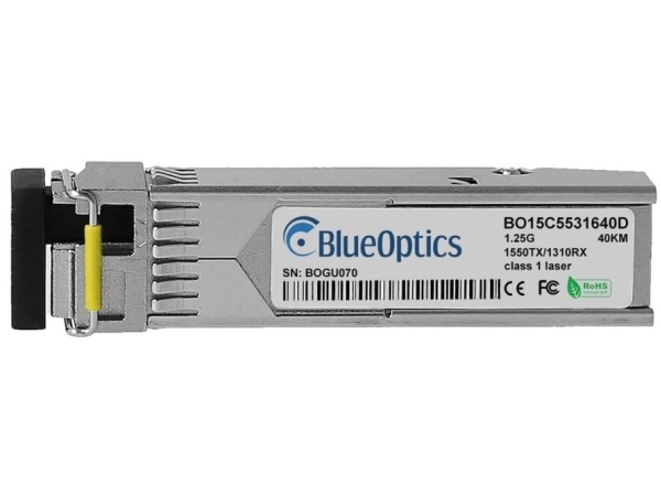Blueoptics Sfp-Bxd53-40Km-Ee-Bo, Faseroptik, 1250 Mbit/S, Sfp, Lc, Bx-D, 40000 M
