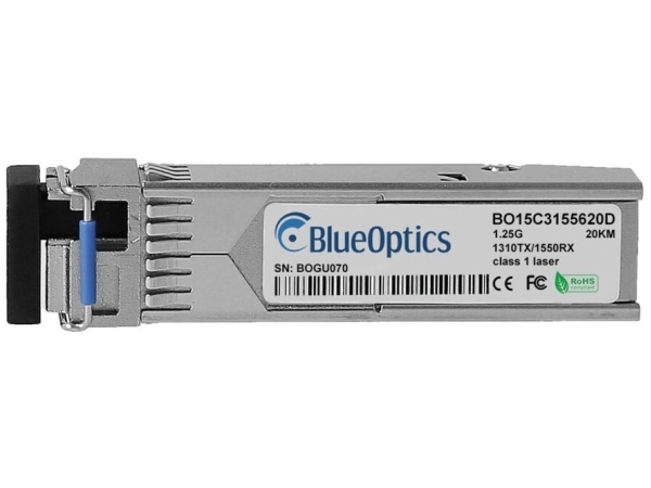 Blueoptics Sfp-Bxu35-20Km-Ee-Bo, Lichtwellenleiter, 1250 Mbps, Sfp, Lc, 9/125 Μm, Bx-U