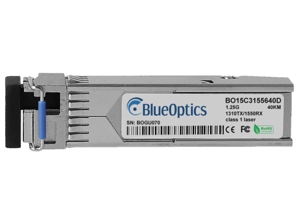 Blueoptics Sfp-Bxu35-40Km-Ee-Bo, Lichtwellenleiter, 1250 Mbps, Sfp, Lc, 9/125 Μm, Bx-U