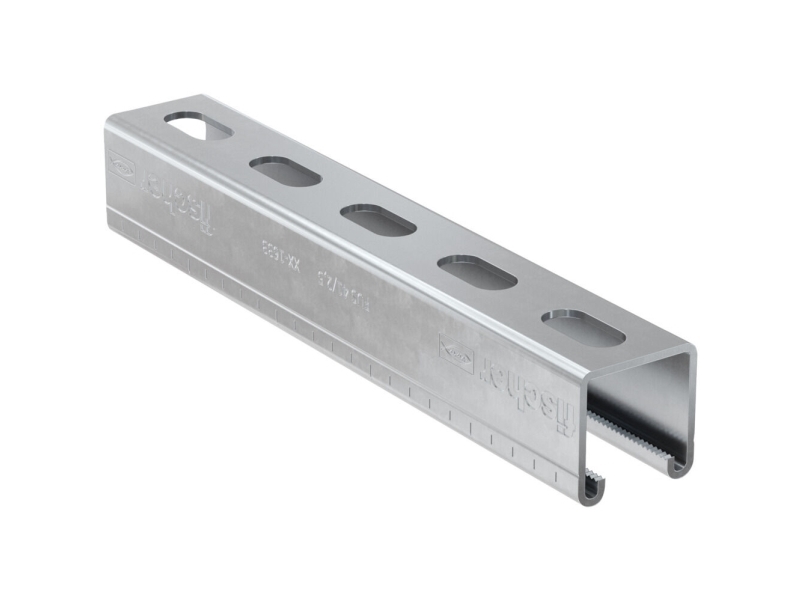 Fischer 97658, 3000 mm, 2 mm, 6,18 g, kanal, Stål, 1 stk