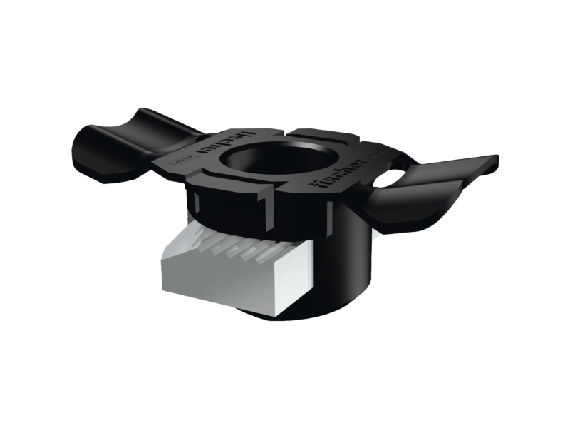 Fischer Fsm Clix P, Stahl, Schwarz, Weiß, M10, 50 Stück(E)