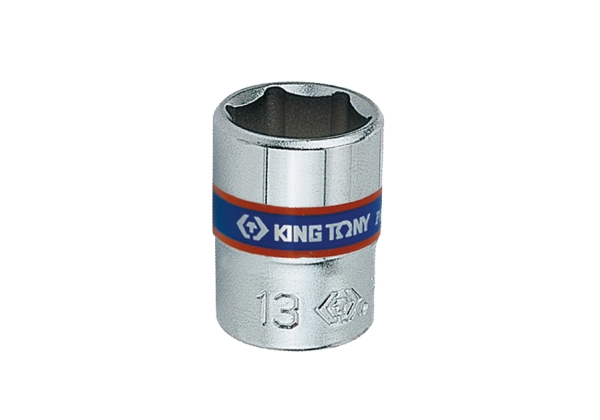 King Tony 2335M, Sokkel, 1/4", Metric, 1 Hoved(Er), 11 Mm, Krom-Vanadium-Stål