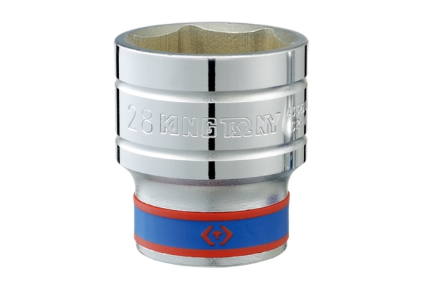 King Tony 4335Mr, Sokkel, 1/2", Metric, 1 Hoved(Er), 19 Mm, Krom-Vanadium-Stål