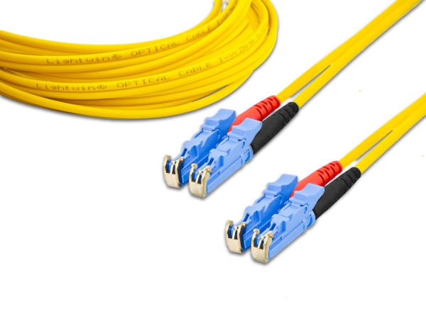 Lightwin High Quality Duplex Lwl Patchkabel, Sm, Lsh - Lsh, 10 M, Os2, E-2000 (Lsh), E-2000 (Lsh)