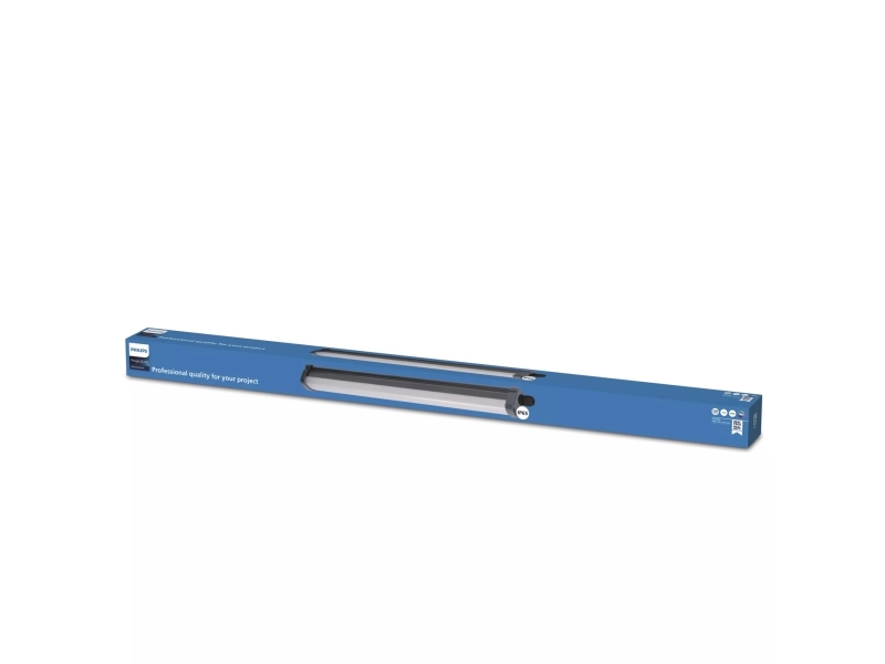 Philips Feuchtraumleuchten, Oberfläche, 1 Glühbirne(N), 3000 K, Ip65, Blau, Weiß