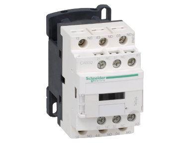 Schneider Electric CAD32BL, Sort, 24 V, 10 A, 77 x 45 x 93 mm, 580 g, -40 - 60 °C