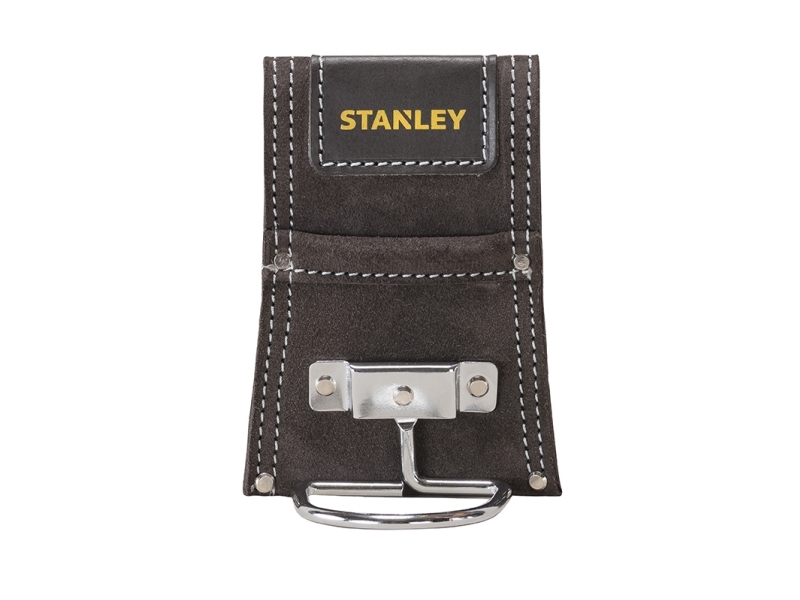 Stanley STST1-80117, Verktygsh&aring;llare med krokar, Hammare, L&auml;der, St&aring;l, Brun, St&aring;l, 117 mm, 162 mm
