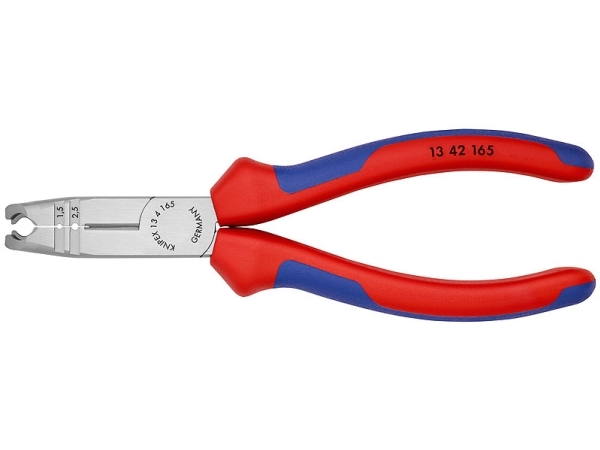 Knipex 13 42 165, 1,3 cm, Plast, Blå, Rød, 165 mm, 176 g