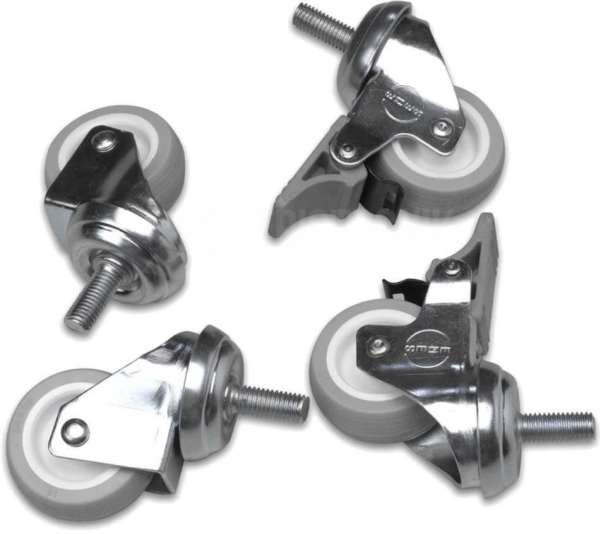 Wirewin Wcab Ps2 Reels, Hjul, Grå, Abs, Stål, Wcab Ps2