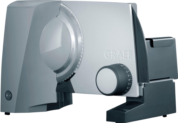 Graef G 52 Twin, Elektrisk, 2 cm, Grå, Aluminium, Metal, Plast, 140 mm, 22,5 cm