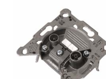 Triax Fs 12, Typ F, Grå, En 50083-2, En 60728-4 En50083-2 (Klasse A+10Db), -25 - 55 °C, 70,6 Mm, 21,9 Mm