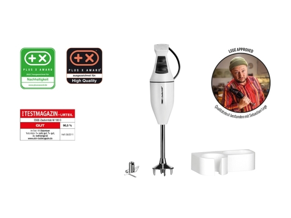 Esge M 100 D, Nedsænkning Blender, 1,65 M, 120 W, Hvid